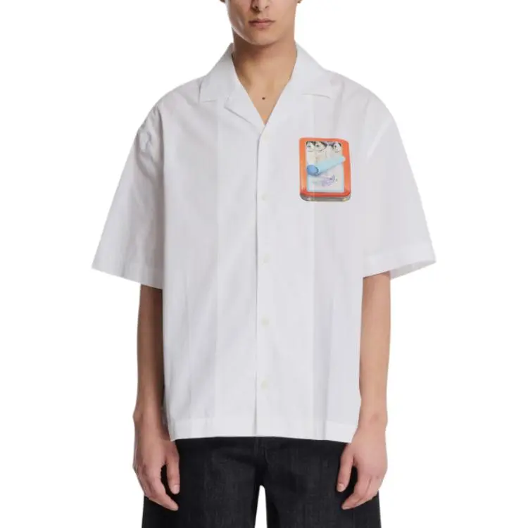 Jacquemus Graphic Printed Short Sleeved Shirt-2