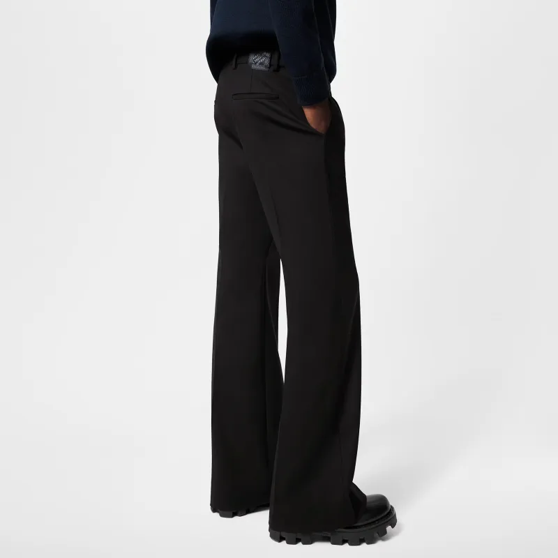 LOUIS VUITTON Flared Tailored Wool Pants-4