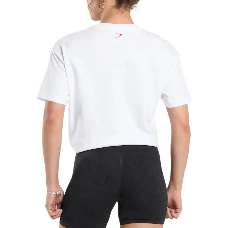 GYMSHARK T Shirts Women's White-2