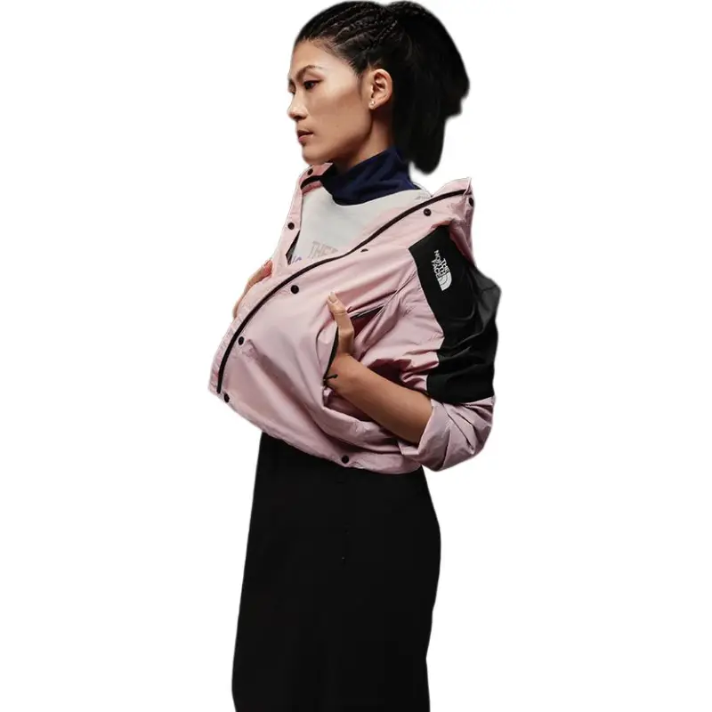 THE NORTH FACE Mountain City Outdoor Collection SS25 Jacket Women's HZI/Mist Pink-2