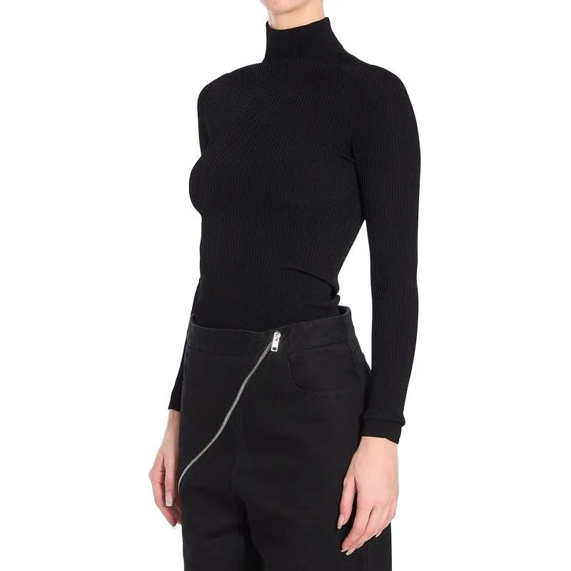 Alaia Ribbed Knitted Bodysuit-5