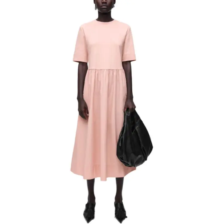 COS Short-Sleeved Dresses Women's Orange Pink-1