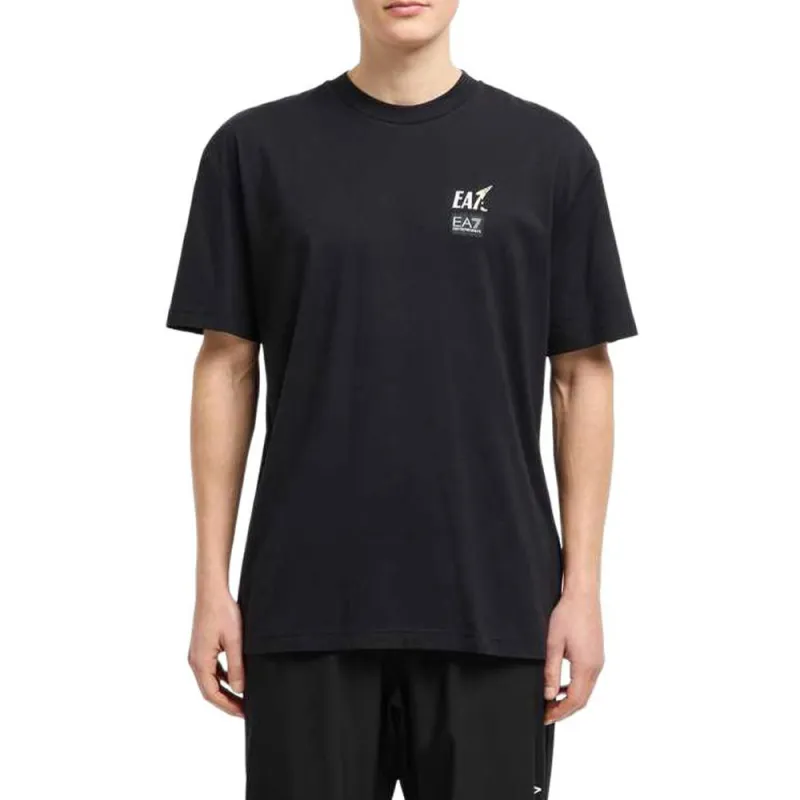 EMPORIO ARMANI Graphic print Cotton T shirt-1
