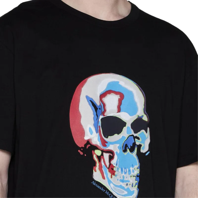 Alexander McQueen Graphic Printed Crewneck T Shirt-5