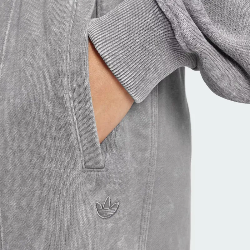Adidas Originals Premium Essentials Knitted Sports Pants Women's Shadow Trace Gray-4