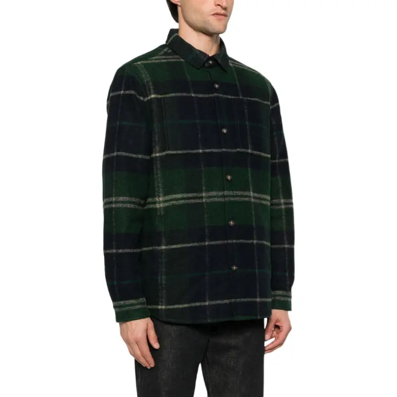 BARBOUR Checked Long Sleeved Overshirt-3