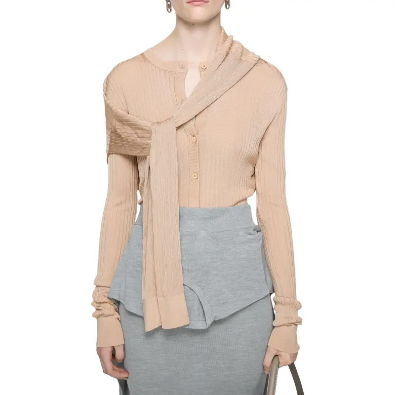 Acne Studios Ribbed knit Cardigan-1