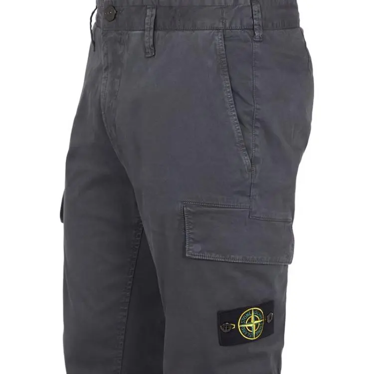 STONE ISLAND Casual Pants Men Gray-2