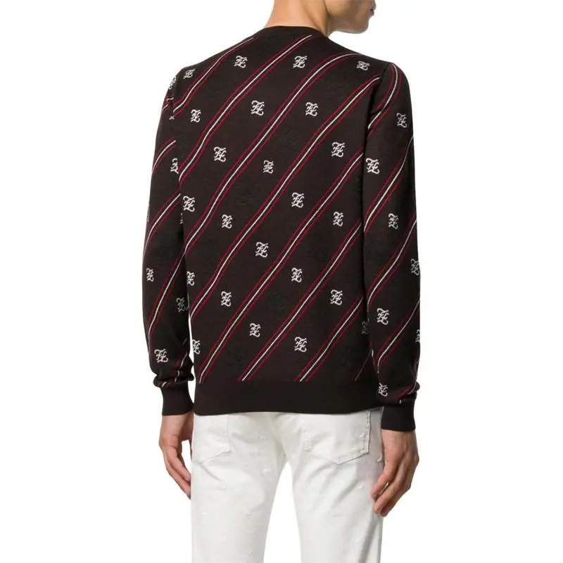 FENDI Sweaters Men Dark Brown-3