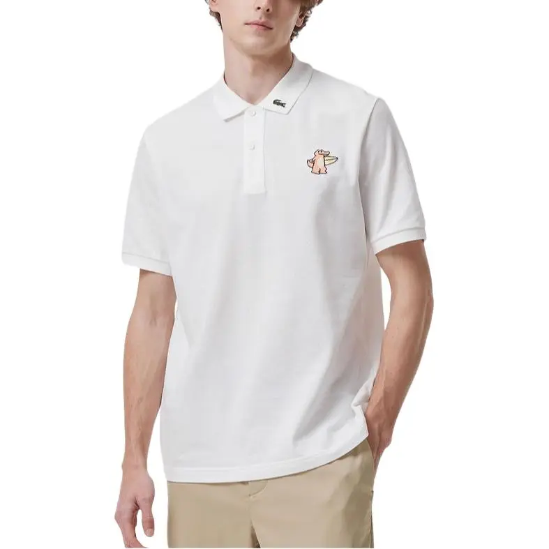 LACOSTE Polo Shirt Unisex White-2