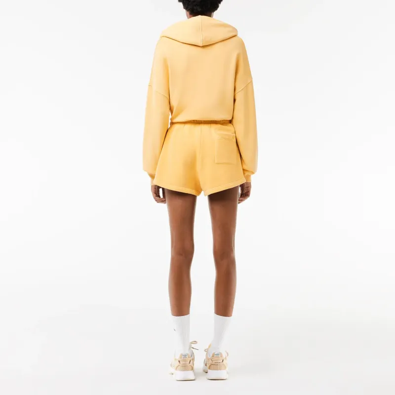 LACOSTE Casual Shorts Women's Yellow-2