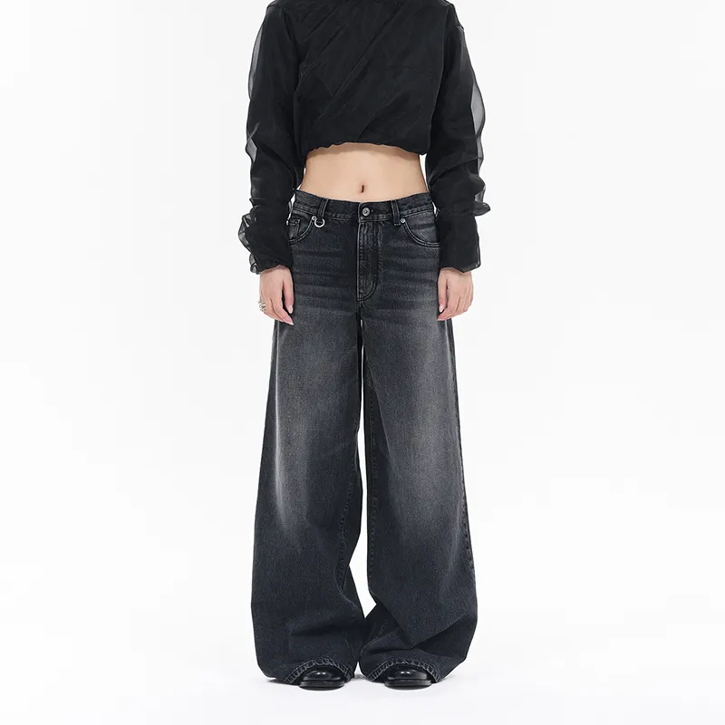 WE11DONE Wide leg Jeans-4