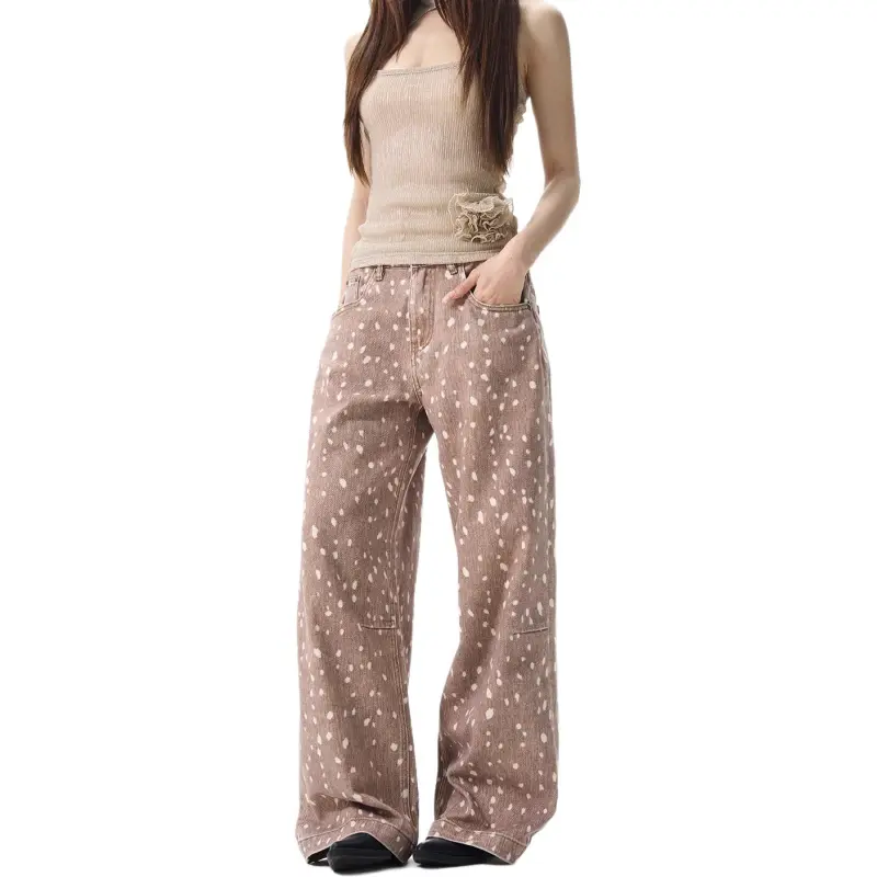 VINMUK Jeans Unisex Pink-4