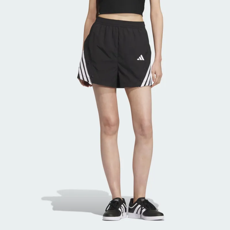 Adidas Dance SS25 WOVEN Casual Shorts Women's Black/White-3
