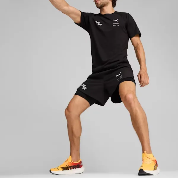 PUMA HYROX TriblendDRYCELL FW24 Training T-Shirt Men's Black-3