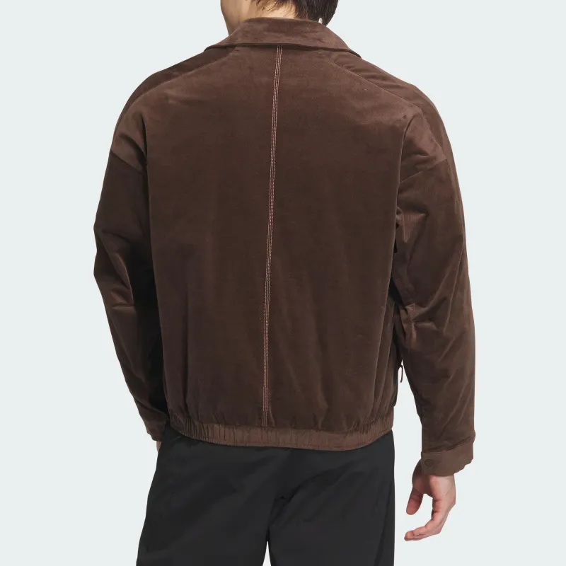 Adidas Wuji Series WUJI CORD JACKET Jackets Coats Men's Brown-3