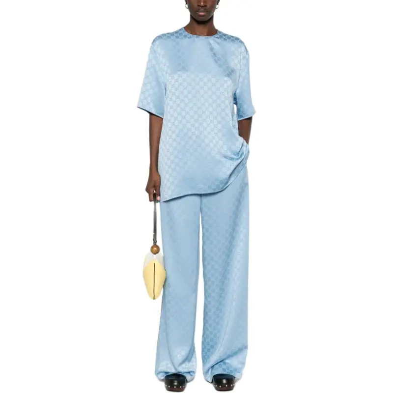 GUCCI T Shirt Women's Cornflower Blue-1