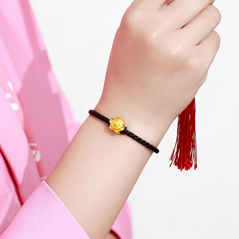 YASHENGZHUBAO Gold Bracelet Unisex-16