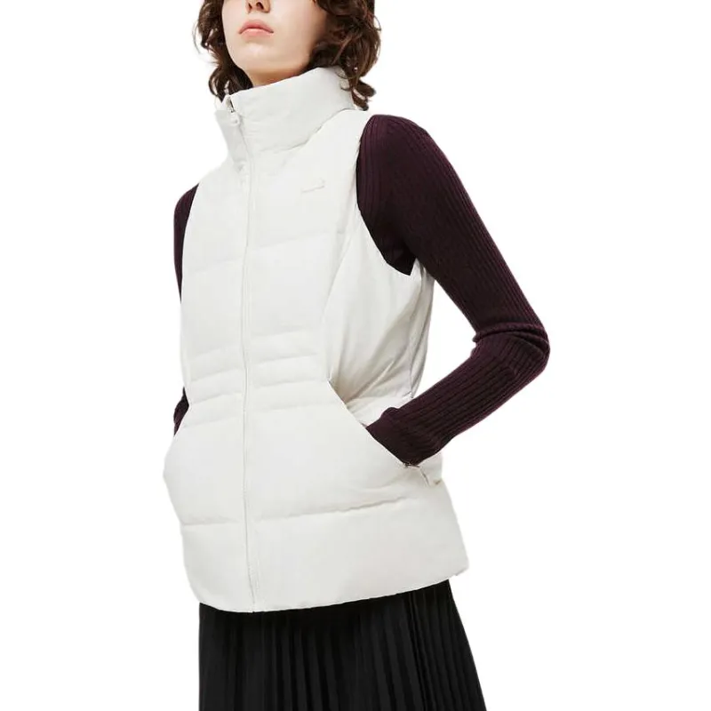 LACOSTE Vests Women's Ecru-1