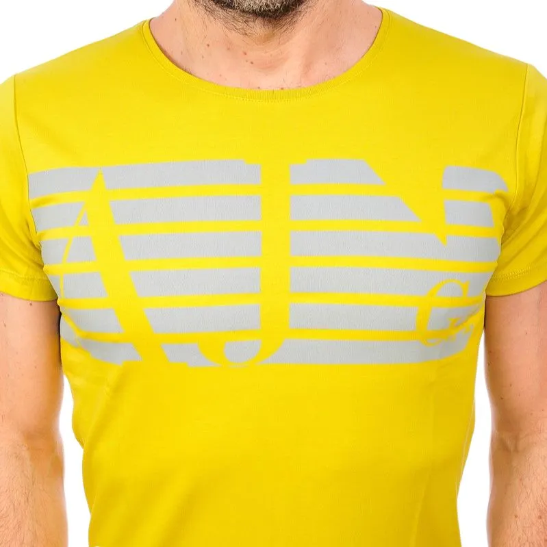 ARMANI JEANS T Shirt Men's Yellow-3
