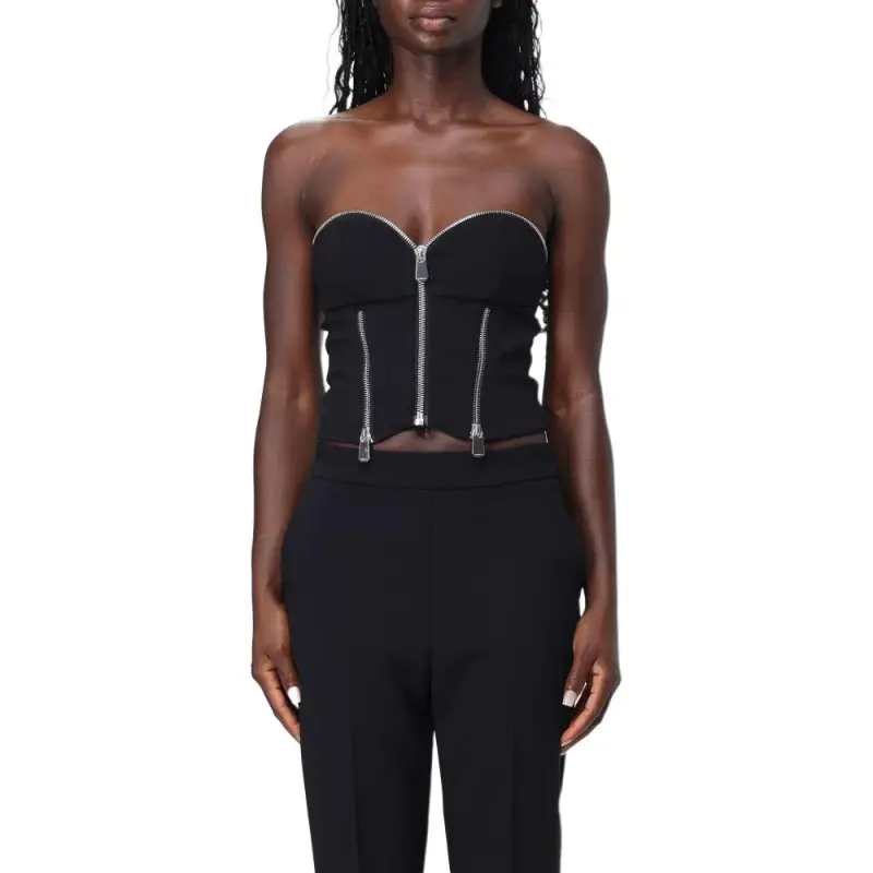 PINKO Off Shoulder Cropped Top-2