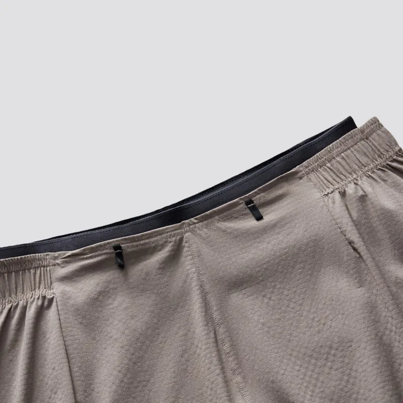 SALOMON SENSE AERO 5 Sports Shorts Men's Iron Gray-2