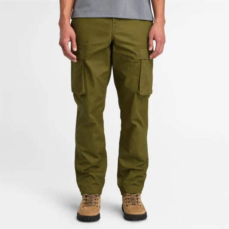 Timberland City Outdoor Loose Fit Cargo Pants Men's Army Green-2