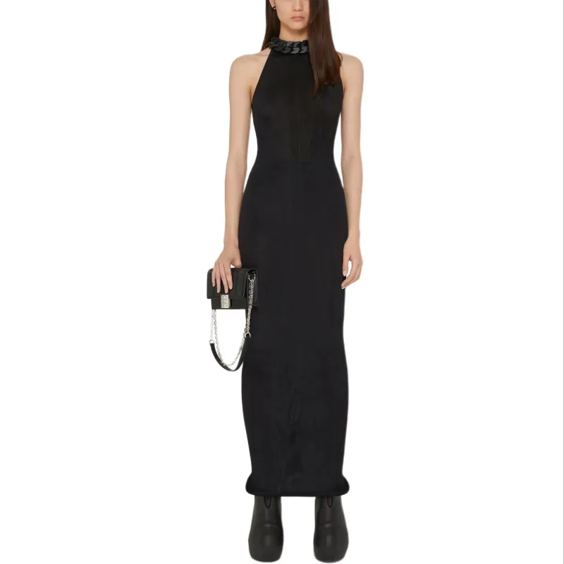 Givenchy Ribbed knit Sleeveless Dress-1