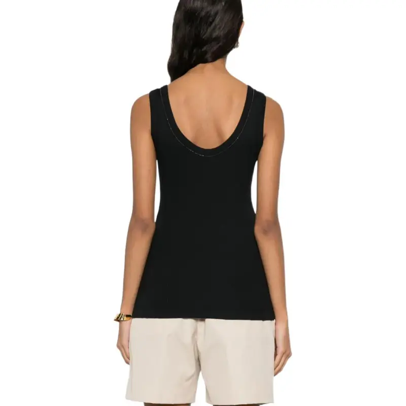 Brunello Cucinelli Scoop Neck Tank Top-2