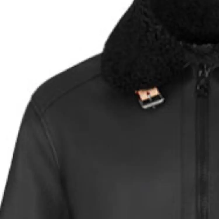 LOUIS VUITTON Leather Aviator Jacket-7