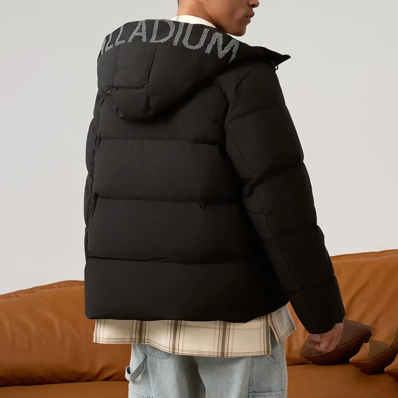 Palladium Down Jacket Unisex Lead Black-2