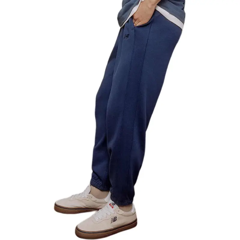 New Balance Knitted Sports Pants Men's Navy Blue-1