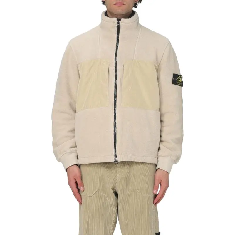 STONE ISLAND Zip Up Fleece Jacket-2