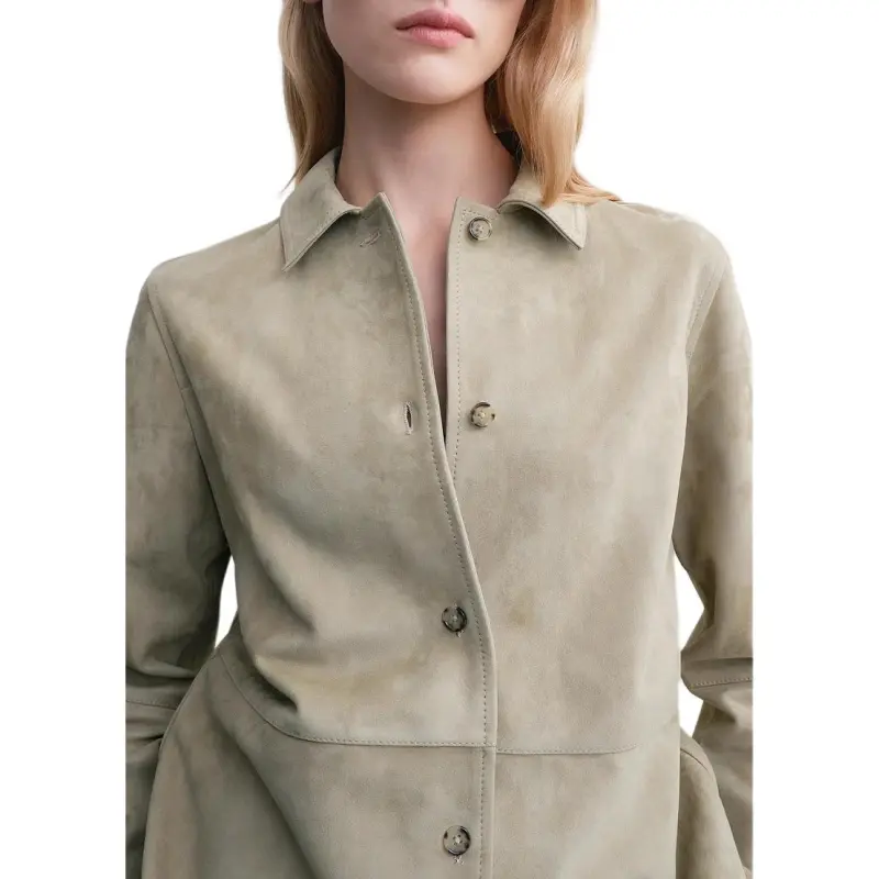 TOTEME Suede Shirt-4