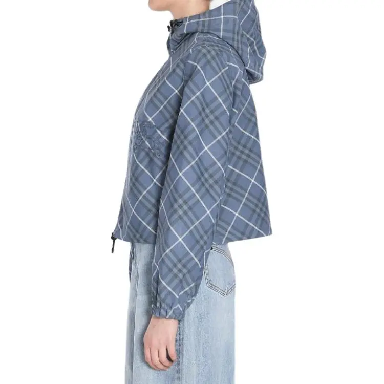 Burberry Reversible Checked Hooded Jacket-3