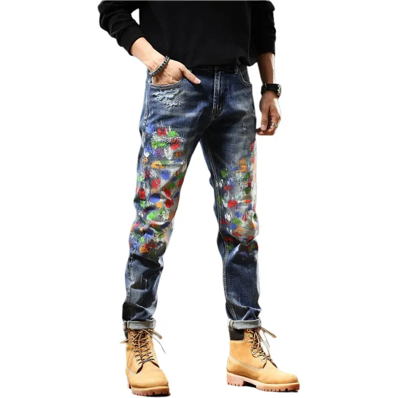 DABAISHA Jeans Men Blue-3