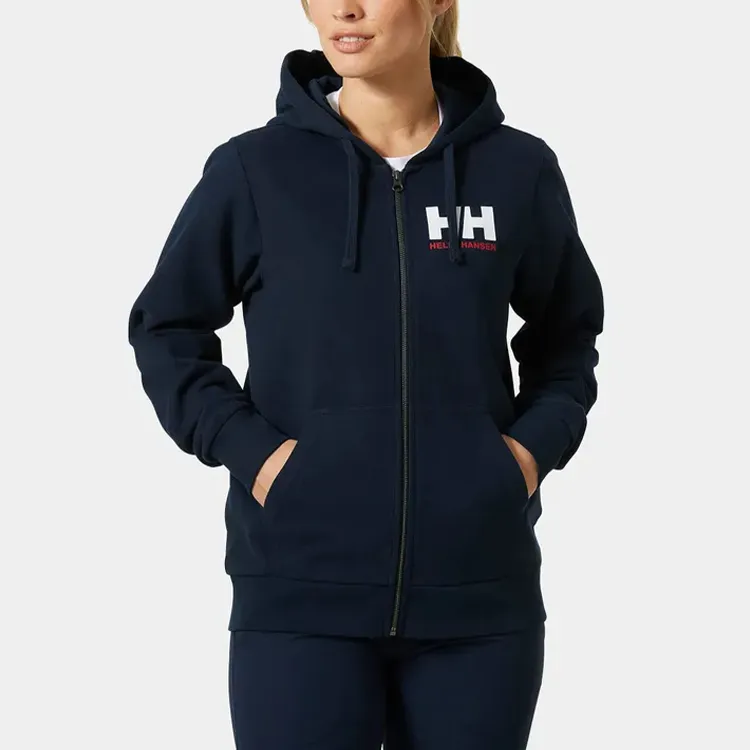 HELLY HANSEN Women's HH® Logo Full Zip Hoodie 2.0 Velvet feel Coat Women's-13
