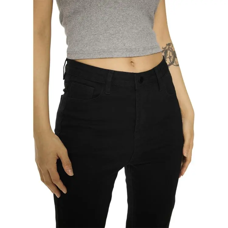 ZAVK Jeans Women's Silicon Black-5