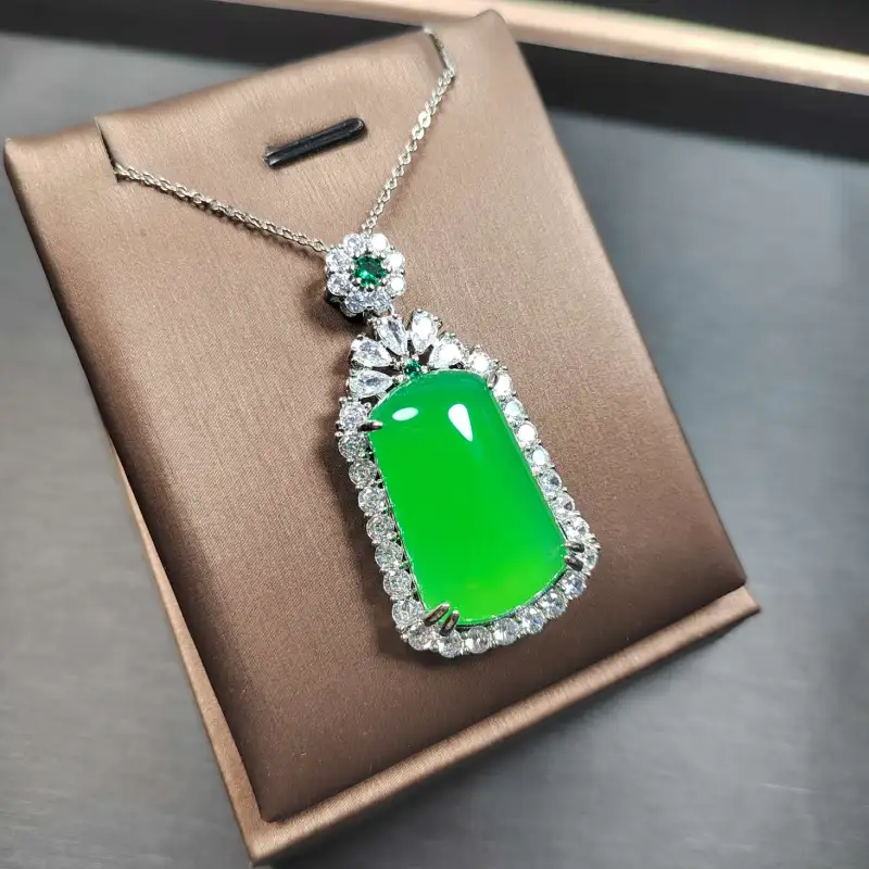 Gifts Chalcedony Necklaces Unisex-2