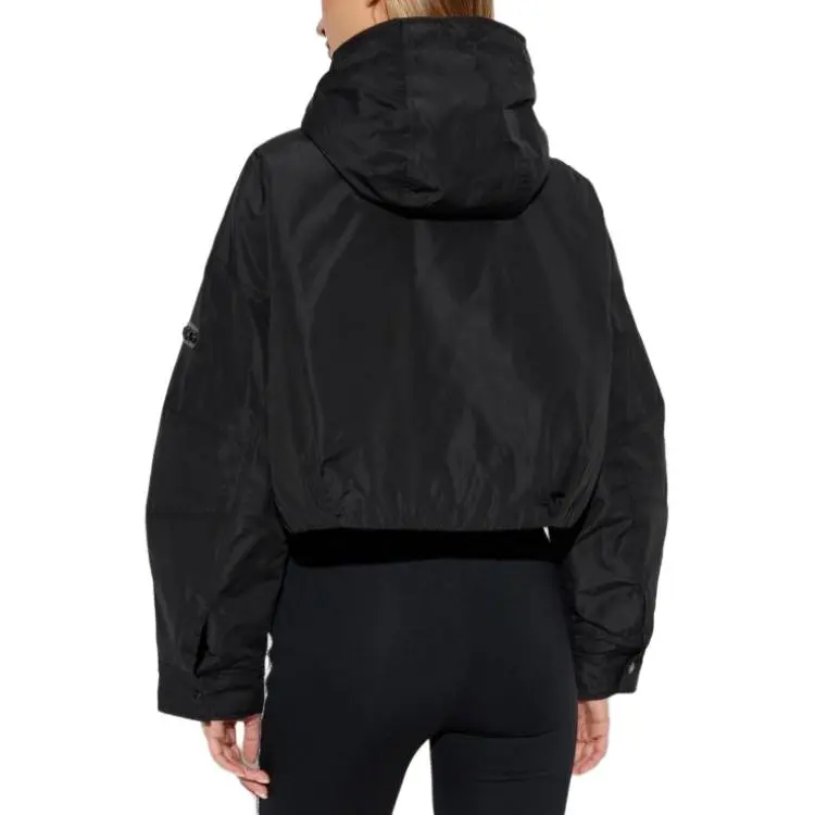 MICHAEL KORS Cropped Hooded Jacket-4