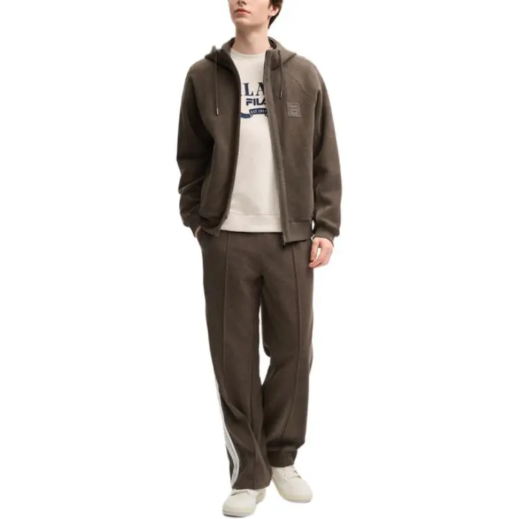 FILA MILANO Collection Jackets Coats Men's Brown-4