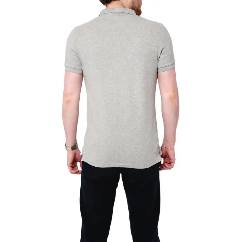 SUPERDRY Polo Shirts Men Gray-1