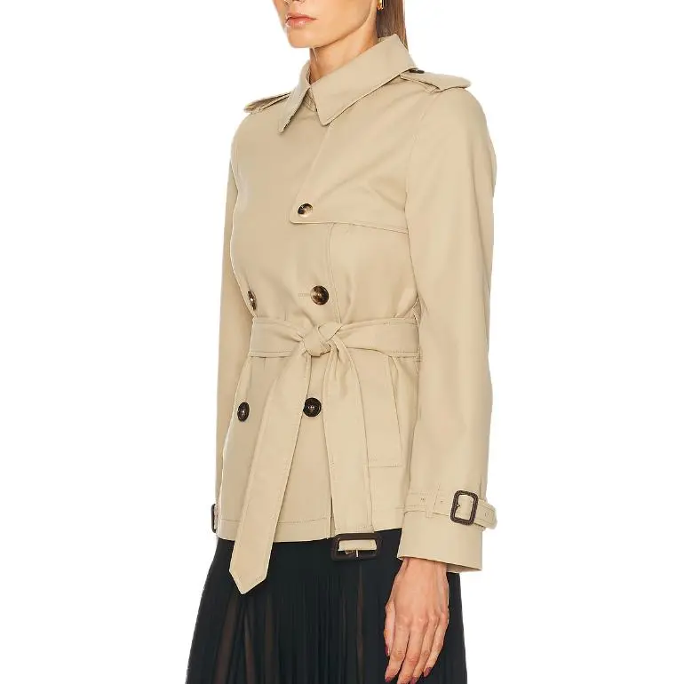 Burberry Trench Coat Women's Beige-2