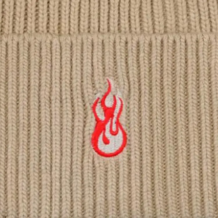 Vision Of Super Wool Beanies Unisex Light Brown-2