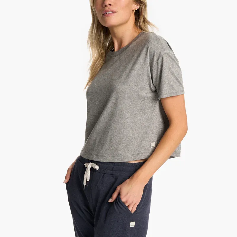Vuori Drop Shoulder Sleeve T Shirt Women's-5