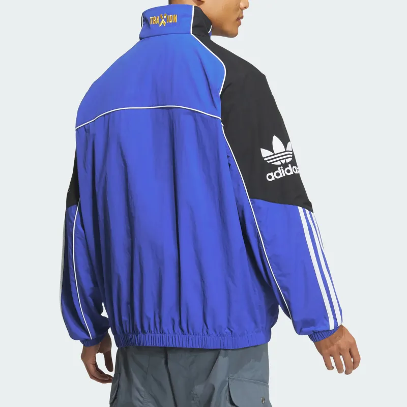 Adidas Originals Adicolor MOTORCORE WOVEN JACKET Jackets Coats Men's Royal Blue-1