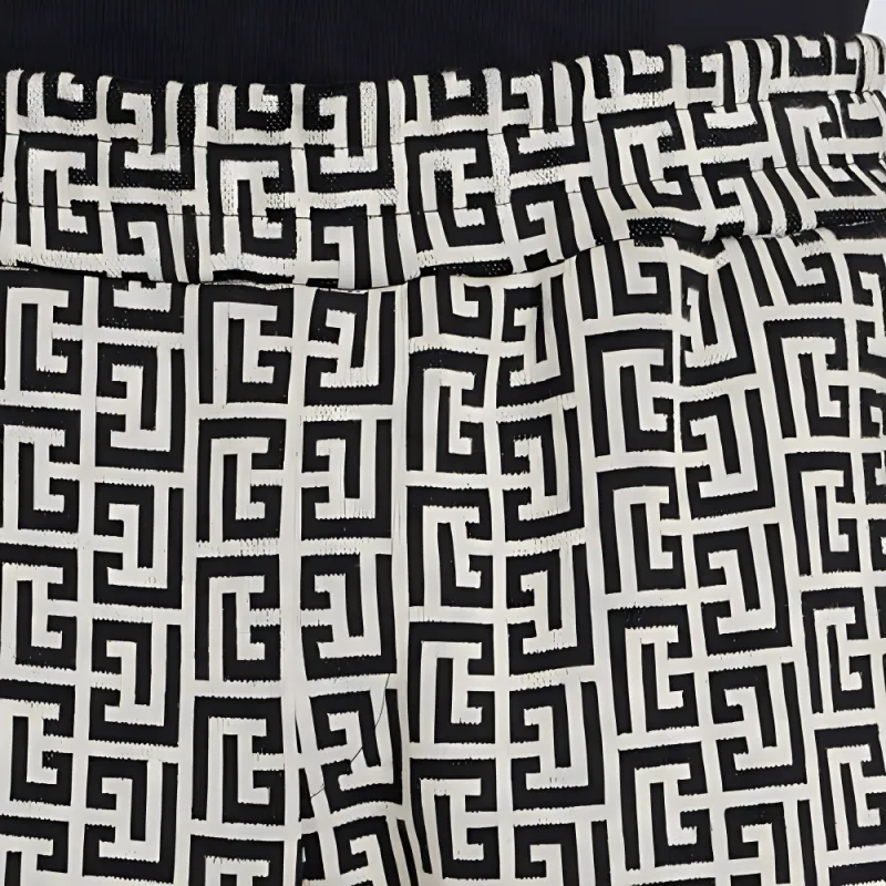 BALMAIN FW22 Casual Pants Men's Black-5