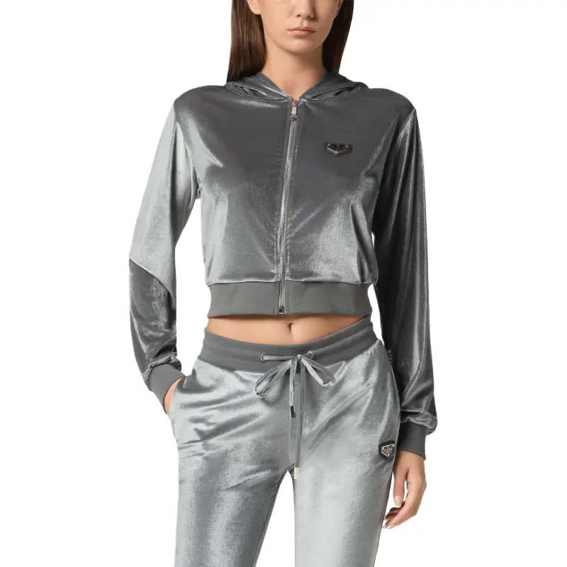 PHILIPP PLEIN Crystal Signature Hoodie-2