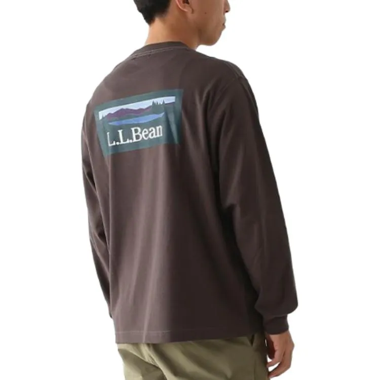 L.L.Bean T-Shirts Men Brown-2