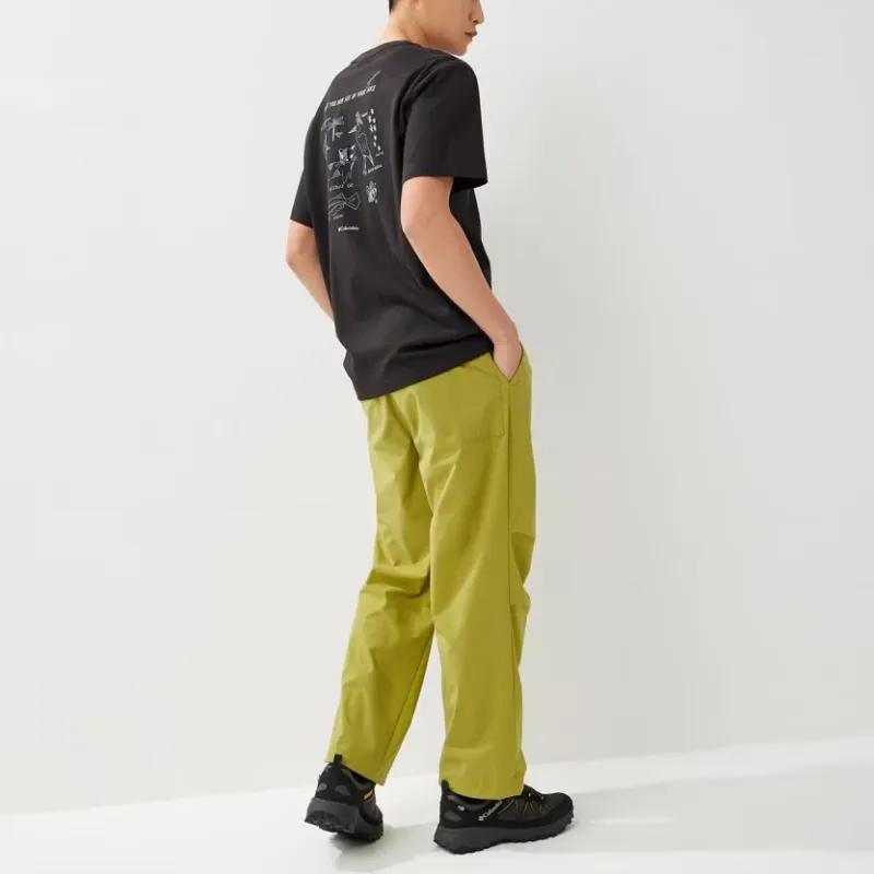 Columbia HIKE365 Casual Pants Men's Olive Green-3